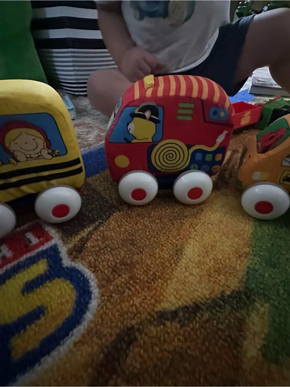 Melissa & Doug pull & release Plush Cars